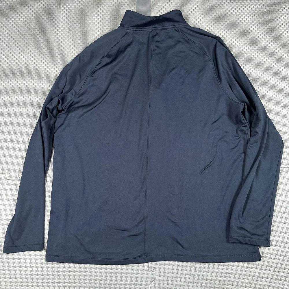 UNRL Quarter Zip Pullover Men's XL Blue Performance Athletic Training Top